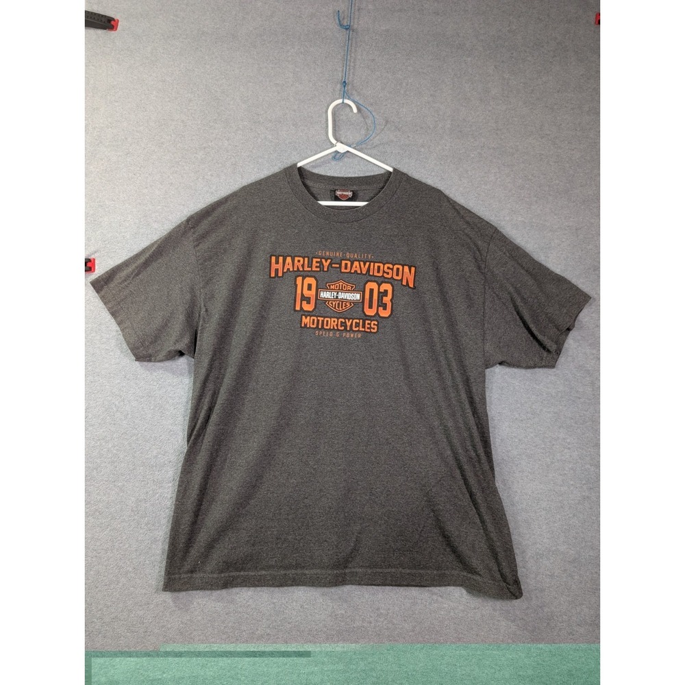 Harley-Davidson St. Paul Minnesota Graphic T-Shirt Men's 2XL Biker Motorcycle